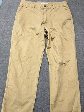 Columbia Men's Chinos Pants Size 36x30 100% Cotton Tan Casual Outdoor
